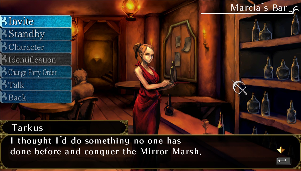 We helped find Marcia's dad in Elminage Original.