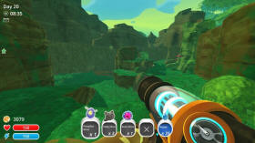 The Moss Blanket is a super comfy forested area in Slime Rancher with tons of green trees everywhere.